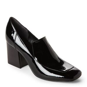 Marc Fisher Shiny Black Women's Loafers